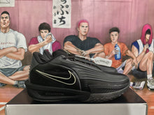 Nike Black Basketball Sneakers with Contrast Swoosh
