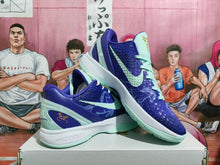 Nike Zoom Basketball Sneakers Blue Purple