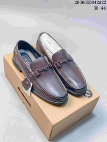 ECCO Brown Leather Bit Loafers 2606GXD842A22