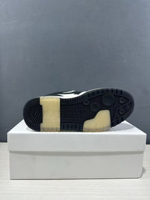 Off-White Out Of Office Low-Top Sneakers Black White OMAI89C99
