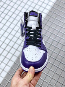 Nike Air Jordan 1 High OG Court Purple Sneakers 555088-500