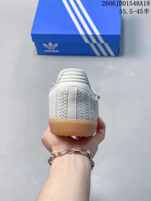 Adidas Samba Jane White Mary Jane Sneakers