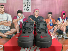 Nike Red and Black Basketball Sneakers