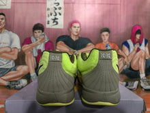 Nike Basketball Sneakers Neon Green and Orange