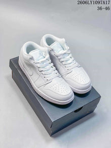 Jordan Air Jordan 1 Low White Sneakers