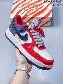 Nike Air Force 1 '07 Low Red, White & Blue Sneakers