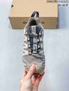Salomon XA Pro 3D Trail Sneakers in Taupe and Gray