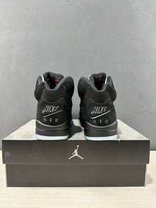 Jordan Air Jordan 5 Retro Black Red High-Top Sneakers