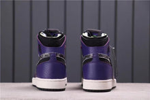 Jordan 1 Zoom Air CMFT Bayou Boys Black Purple Sneakers