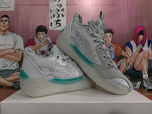 Jordan Guo Ailun Basketball Sneakers Grey Teal