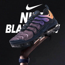 Nike Air VaporMax Plus Sneakers in Gray, Navy and Orange