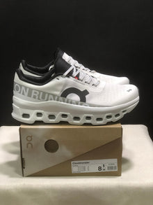 On Cloudmonster 1 All-White Running Sneakers