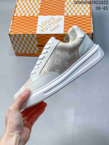 Louis Vuitton Beverly Hills Low-Top Lace-Up Sneakers