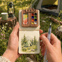 Pocket Paint Studio - Mini Watercolor Kit