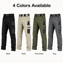 Men’s Waterproof Tactical Work Pants – Multi-Pocket Outdoor Hiking & Casual Pants