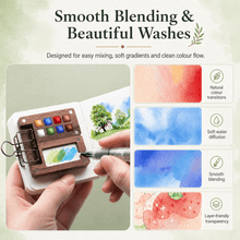 Pocket Paint Studio - Mini Watercolor Kit