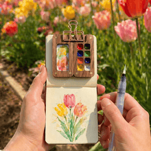 Pocket Paint Studio - Mini Watercolor Kit