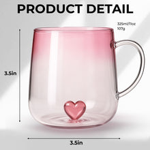 To My Daughter In Law Life Has Given Me The Gift Of You Flower - Personalized Custom Pink Gradient Glass Mug - DILA012_PIMUG