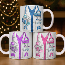 Celebrate Your Favorite Doctor With This Custom White Coat Design - Personalized Custom Coffee Mug - DOC067_MG