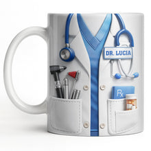 Customize With Your Favorite Doctor's Name And Tools - Personalized Custom Coffee Mug - DOC078_MG