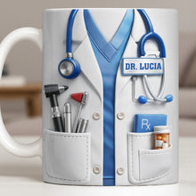 Customize With Your Favorite Doctor's Name And Tools - Personalized Custom Coffee Mug - DOC078_MG