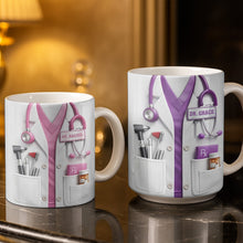 Customize With Your Favorite Doctor's Name And Tools - Personalized Custom Coffee Mug - DOC078_MG