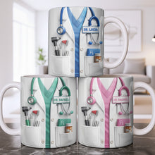 Customize With Your Favorite Doctor's Name And Tools - Personalized Custom Coffee Mug - DOC078_MG