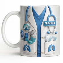 Doctor Nutritional Facts Dedicated Healthcare Hero - Personalized Custom Coffee Mug - DOC092_MG