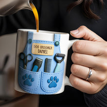 Dog Groomer Professionally Personalized Mug - Personalized Custom Coffee Mug - DOG064_MG