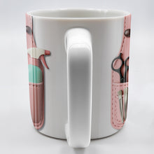 HAIRSTYLIST, Scissors, Hair Spray, Comb - Personalized Custom Coffee Mug - FAM321_MG