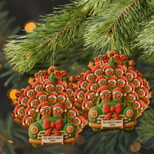 Celebrate Your Family's Holiday With Custom Van And Bears Ornament - Personalized Custom Wood Ornament, Custom Shaped - FAM428_WDO