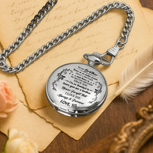 To My Brother, There Is No Better Friend, Stars And Floral Patterns - Personalized Silver Plated Pocket Watch - FAM608_SWATCH