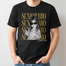 Senior Mom Custom Photo Personalized Graduation Gift - Personalized Custom Unisex T-shirt, Hoodie - FAM862_BBAS