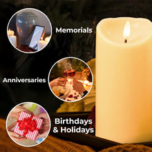 Lighting Memories That Last Forever Candle - Personalized Custom LED Candle - FM019_LECA