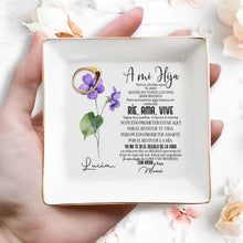 A Mi Hija - Personalized Custom Jewelry Dish - FM081_SCRD