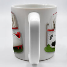 Celebrate Your Passion For Soccer With This Vibrant Soccer Jersey, Soccer Ball, And Soccer Cleats - Personalized Custom Coffee Mug - FTN007_MG