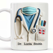 A Truly Great Doctor Is Hard To Find, Difficult To Part With And IMpossible To Forget - Personalized Custom Coffee Mug - GRAD277_MG