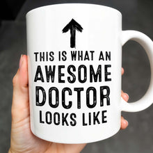 This Is What An Awesome Doctor Looks Like, Arrow and Text - Personalized Custom Coffee Mug - GRAD278_MG