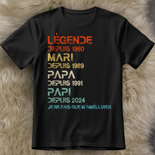 Légende Depuis, I Only Get Better - Personalized Custom Unisex T-shirt, Hoodie - GRP032_BBAS