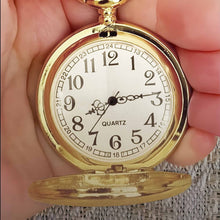 To My Grandson, Watching You Grow, Love From Grandma - Personalized Custom Pocket Watch - GSN002_GWATCH