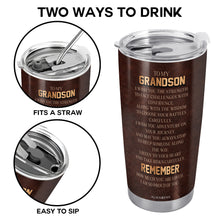 Wish You Strength and Wisdom Custom Tumbler - Personalized Custom Stainless Steel Tumbler 20oz 30oz - GSN006_TB