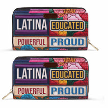 Educated Powerful Proud - Women Leather Wallet - HG29WL