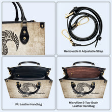 Latina Girl - Personalized Custom Leather Handbag - HG36