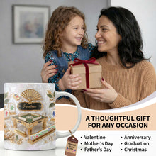 Mahjong A Game Of Strategy And Beauty With Mother Of Pearl Tiles And Fan - Personalized Custom Coffee Mug - HOB219_MG