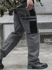Men’s Waterproof Tactical Work Pants – Multi-Pocket Outdoor Hiking & Casual Pants