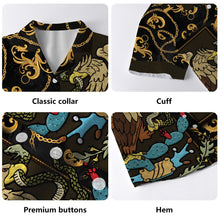 The Golden Eagle - Personalized Custom Unisex Hawaiian Shirt - HW_MX09
