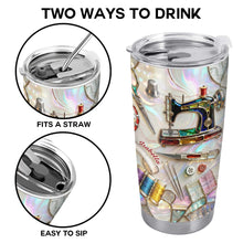 Timeless Things Appreciated More Than You Can Sew - Personalized Custom Stainless Steel Tumbler 20oz 30oz - JBS043_TB