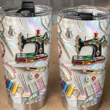 Timeless Things Appreciated More Than You Can Sew - Personalized Custom Stainless Steel Tumbler 20oz 30oz - JBS043_TB