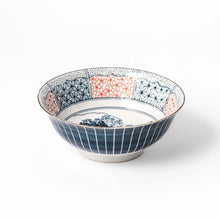 Blue Hokusai Wave Ramen Bowl