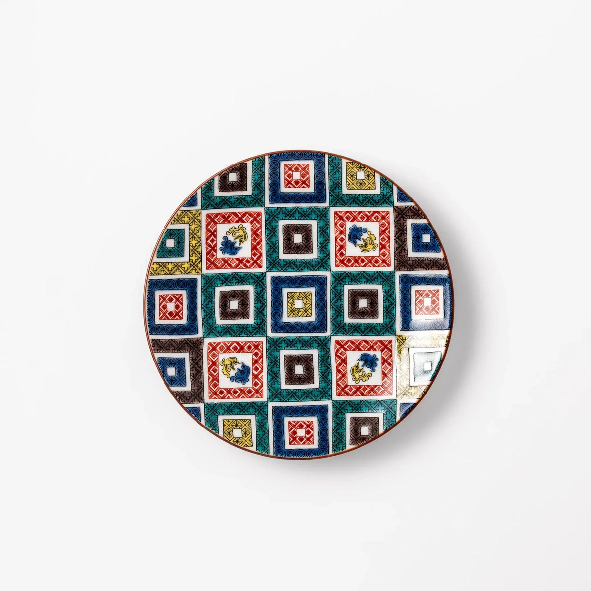 Cobblestone Mosaic Dessert Plate